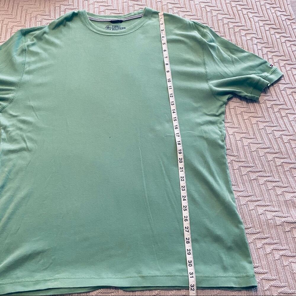 Tommy Hilfiger Green Basic Tee - image 6